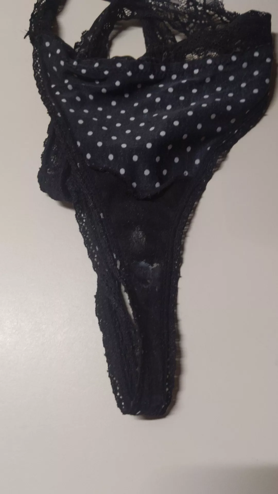 wife's dirty thong