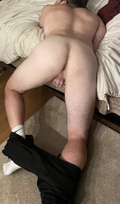 Wishing you caught me like this bent over for you