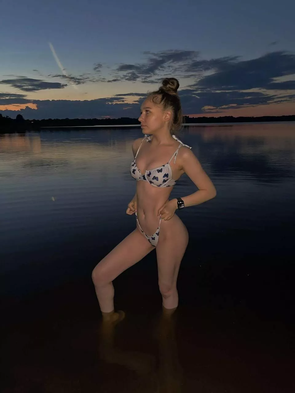 An evening swim 🌅