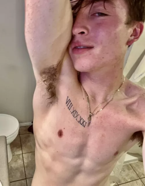 Before the shower after a long day is when I’m at my peak