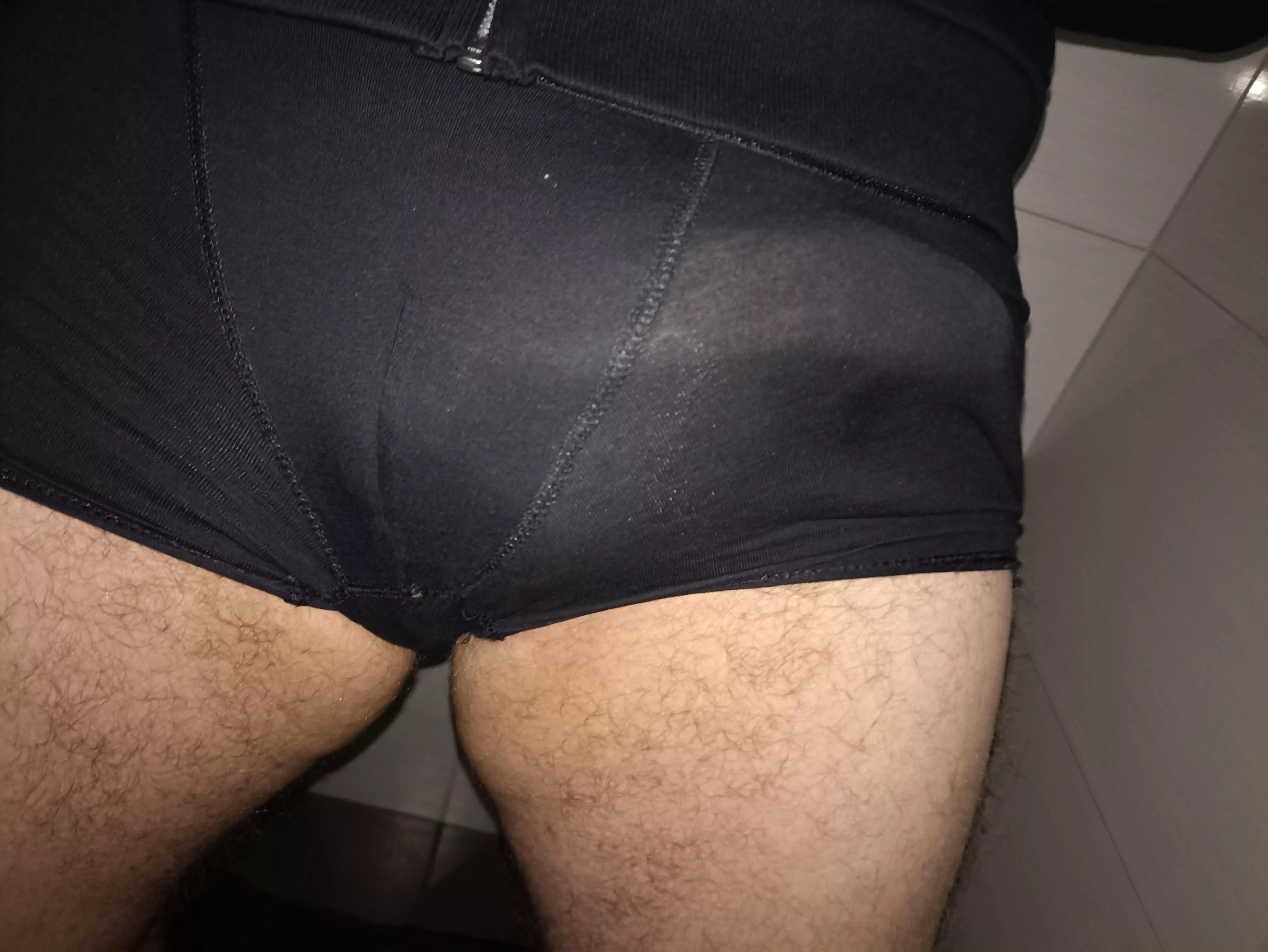 Catching my roommate looking at my bulge just makes me bulge harder