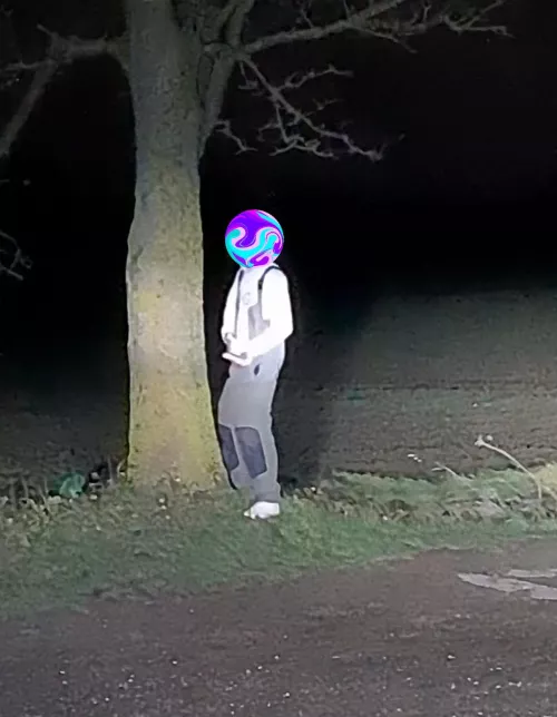 Caught with my dick out like a deer in the head lights!