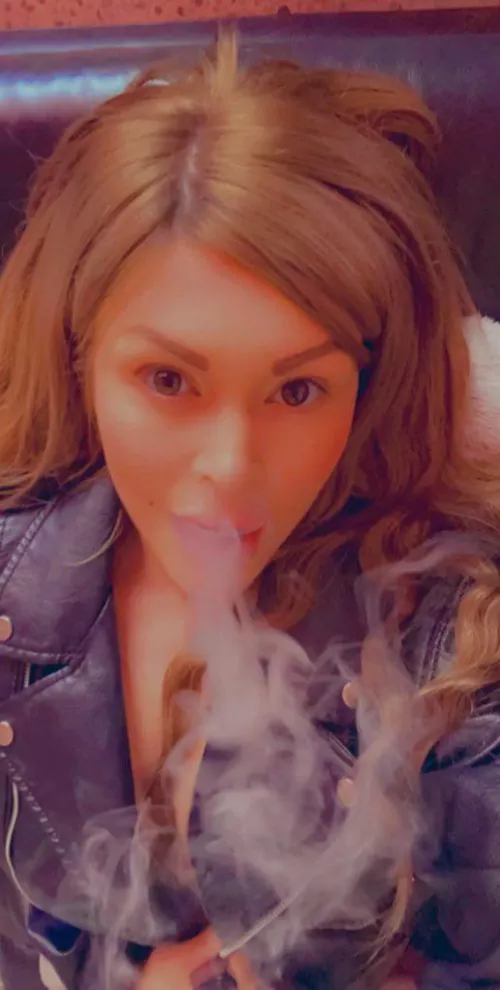 Caught you staring! 😈🚬