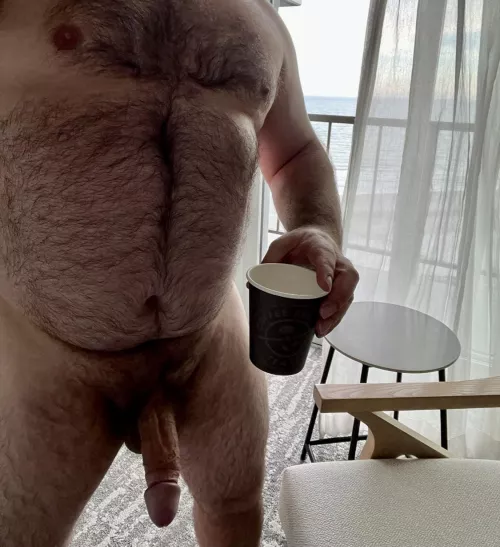 Coffee with a view. Happy Friday.