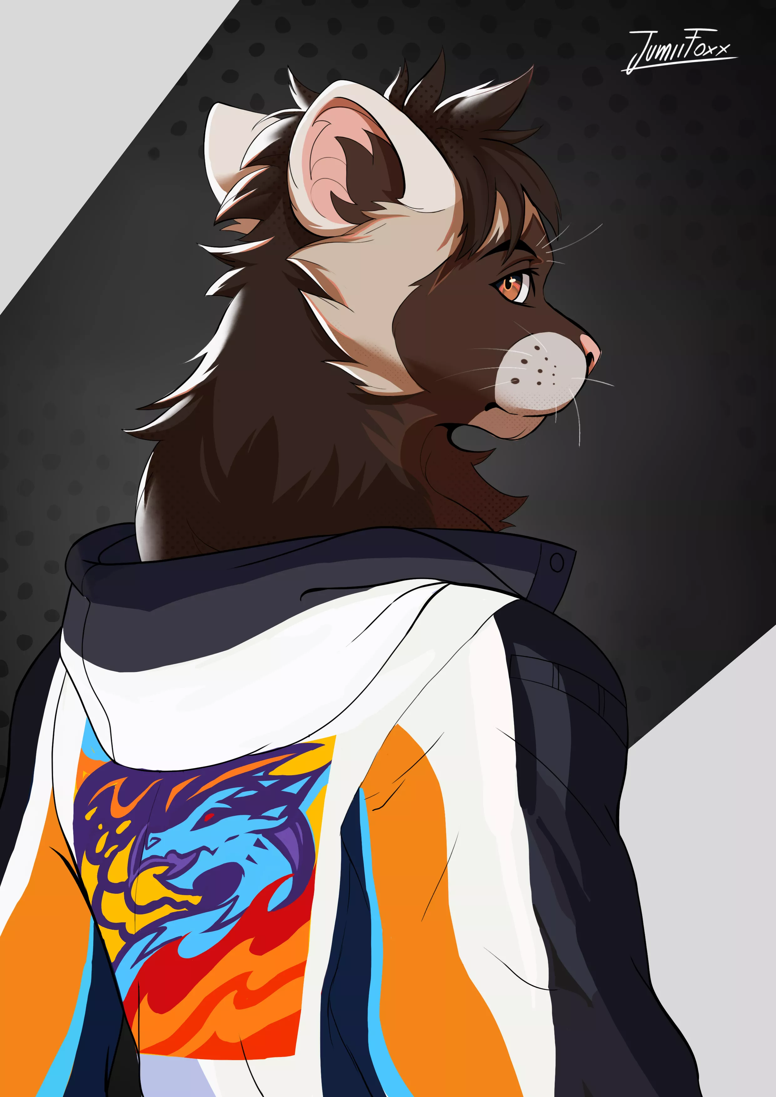 [COMMISSION SLOTS OPEN!] Who do you think he is looking for? 🦊 (I'm @JumiiFoxx on Twitter)