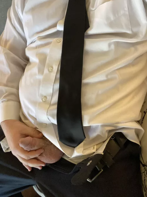 Daddy looking for a suckling