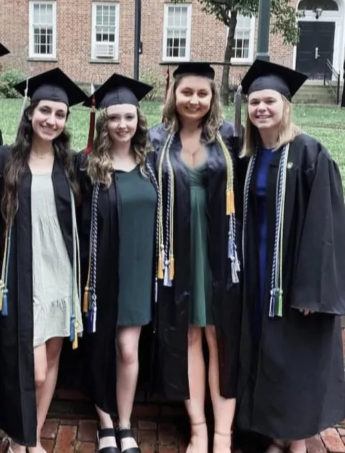 Dress had all her friends jealous and all the boys staring at graduation