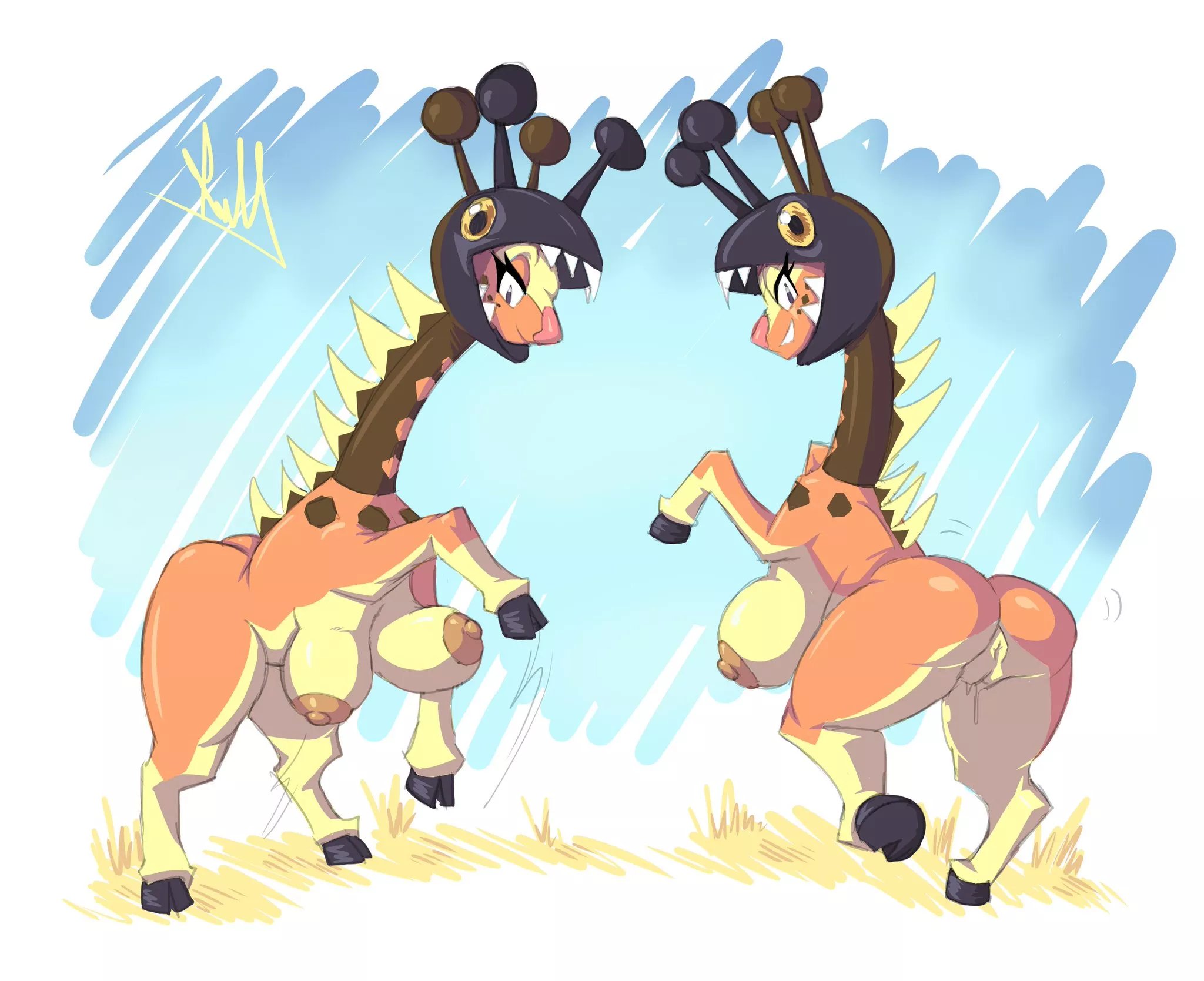 Farigiraf (by me @rollindesu on Twitter)