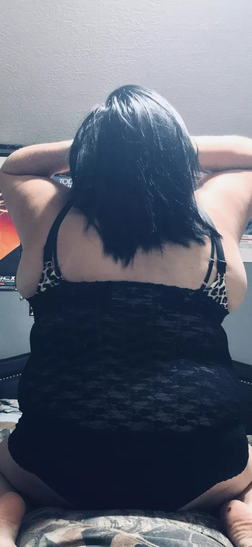 Feeling frisky tonight😉 what do you think of my new lingerie?