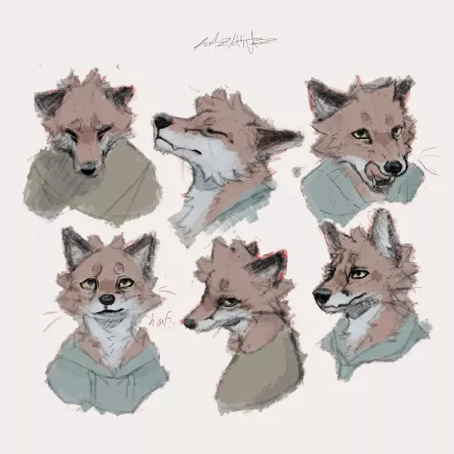 fox, by me @razmhtaz