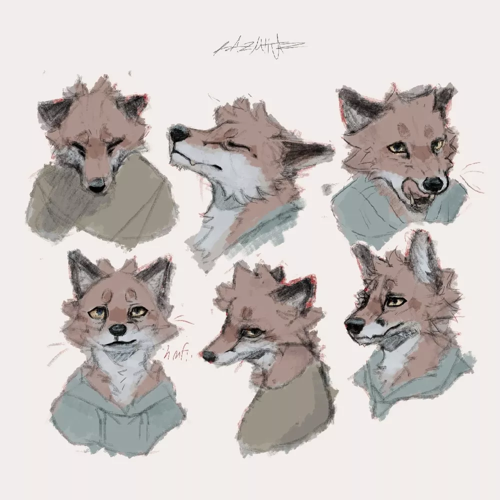 fox, by me @razmhtaz