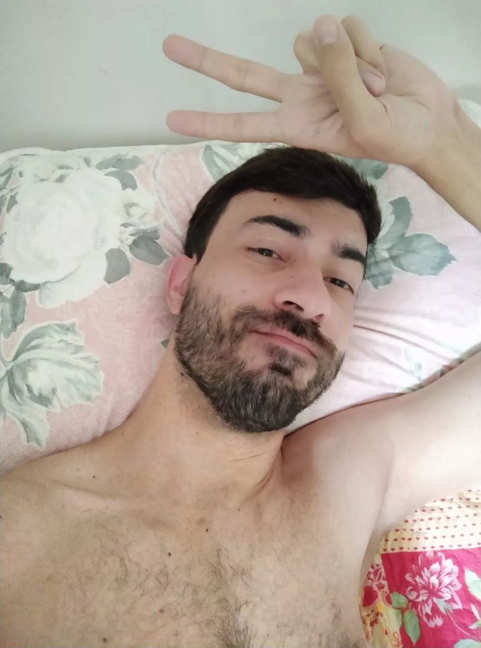 Good morning with sleepy face