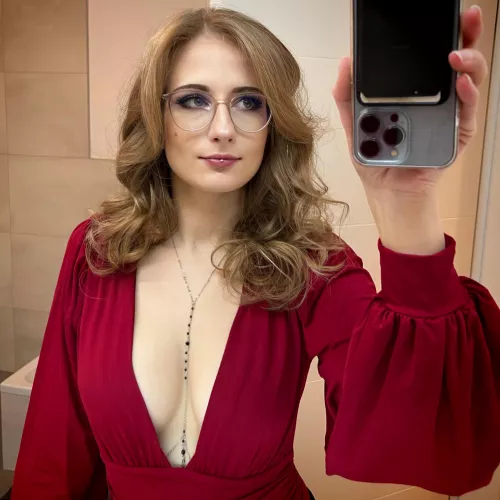 Got a lot of looks wearing this for dinner in a restaurant 🥰