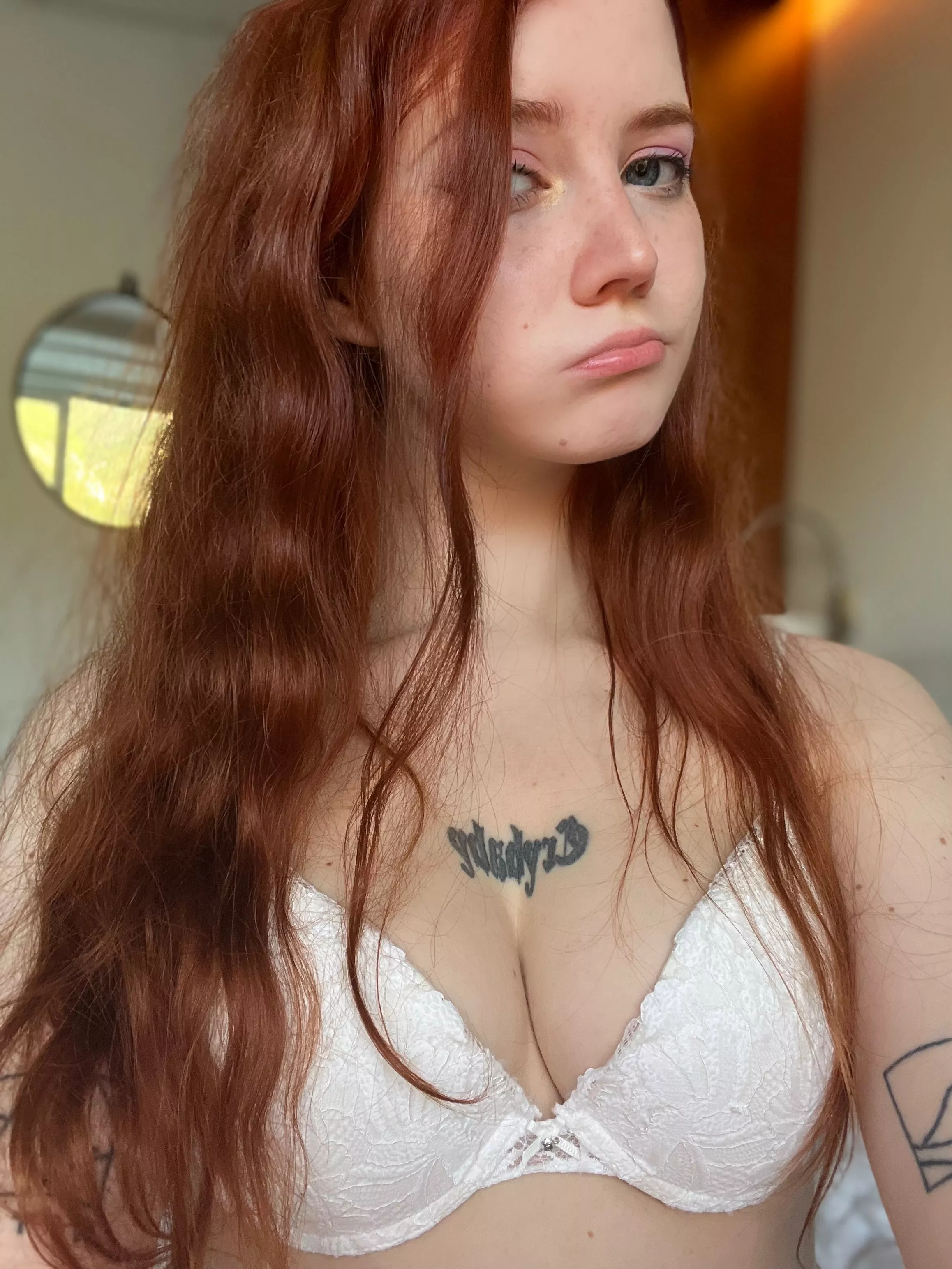 Guess what colour of my panties?