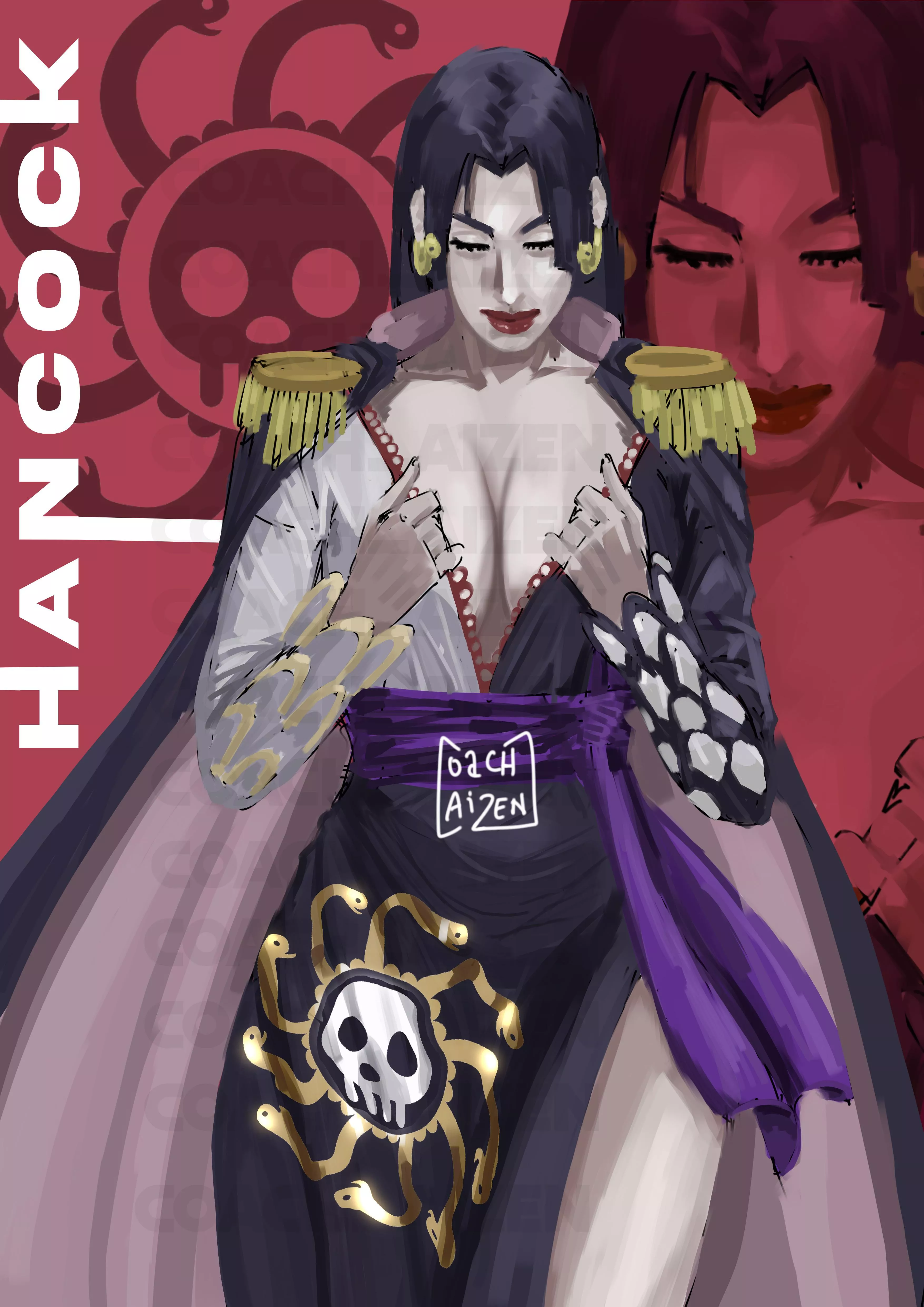 Hancock // Drawing by me