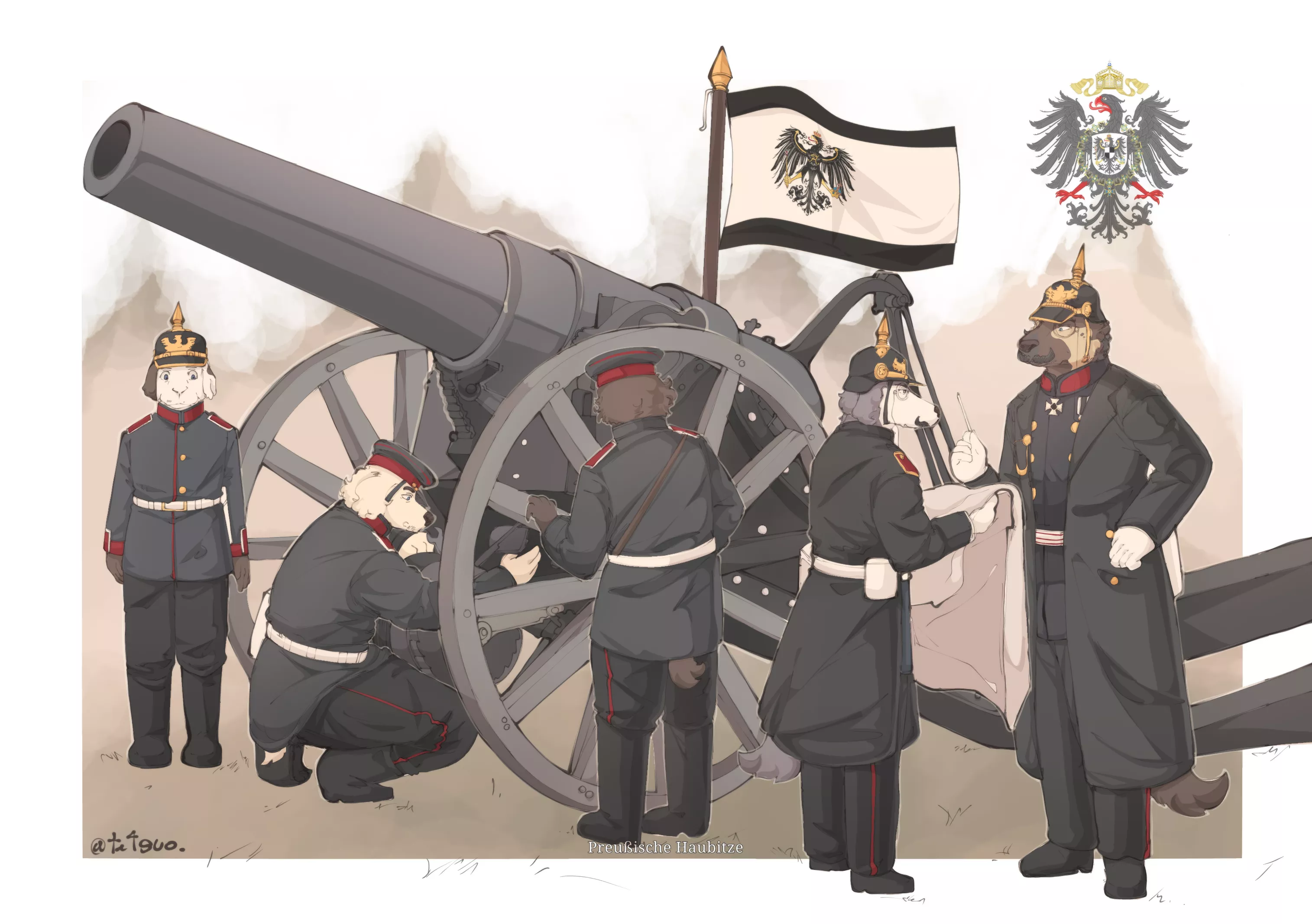 Haubitzen (OC twitter by @Yamato31402907)