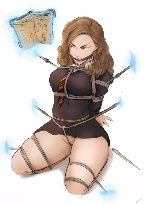 HIGH RES - Hermione Tries New Spells [diobmoz]