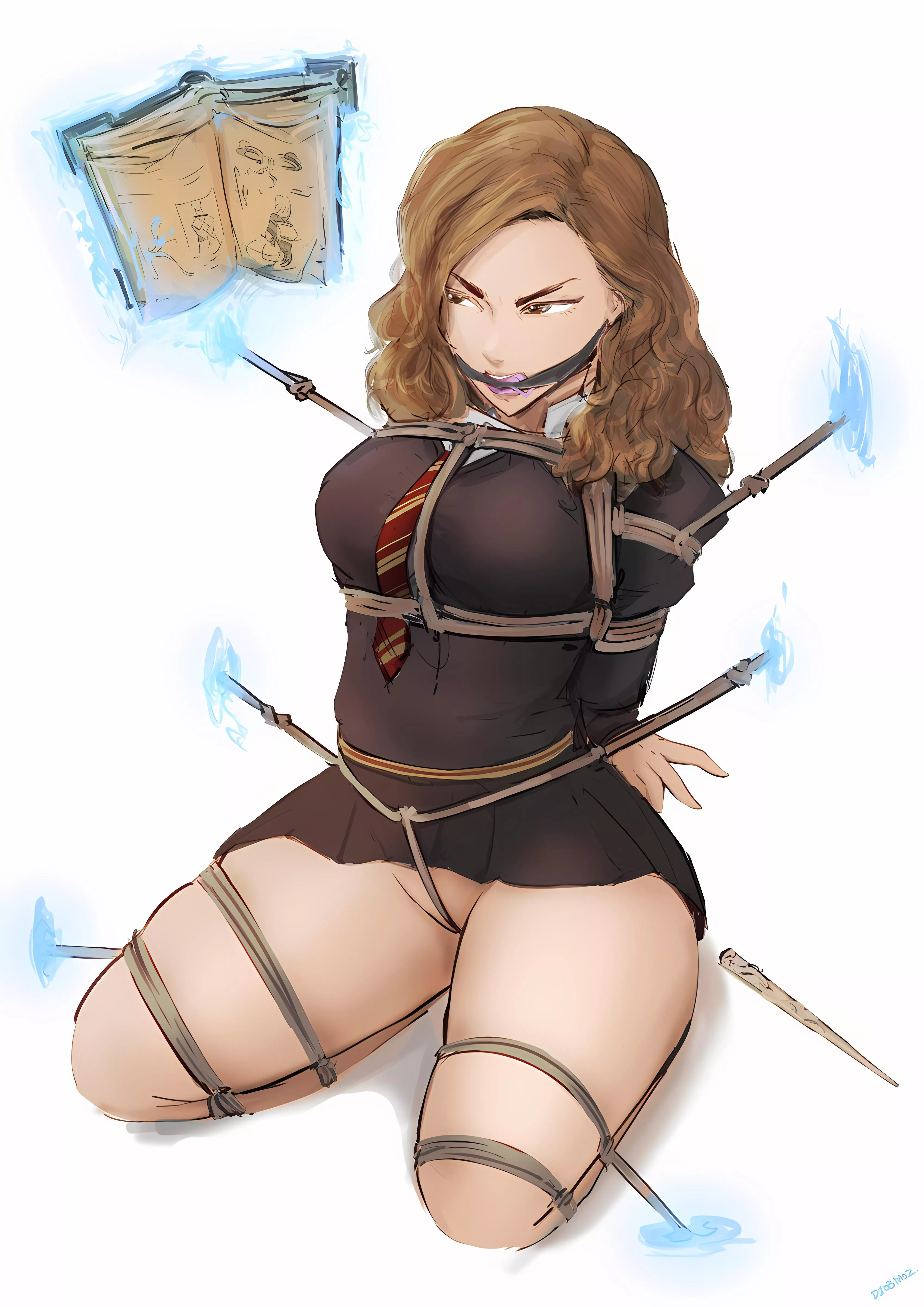 HIGH RES - Hermione Tries New Spells [diobmoz]