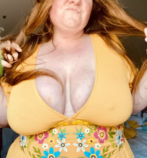 I couldn’t find a bra to go with this dress.