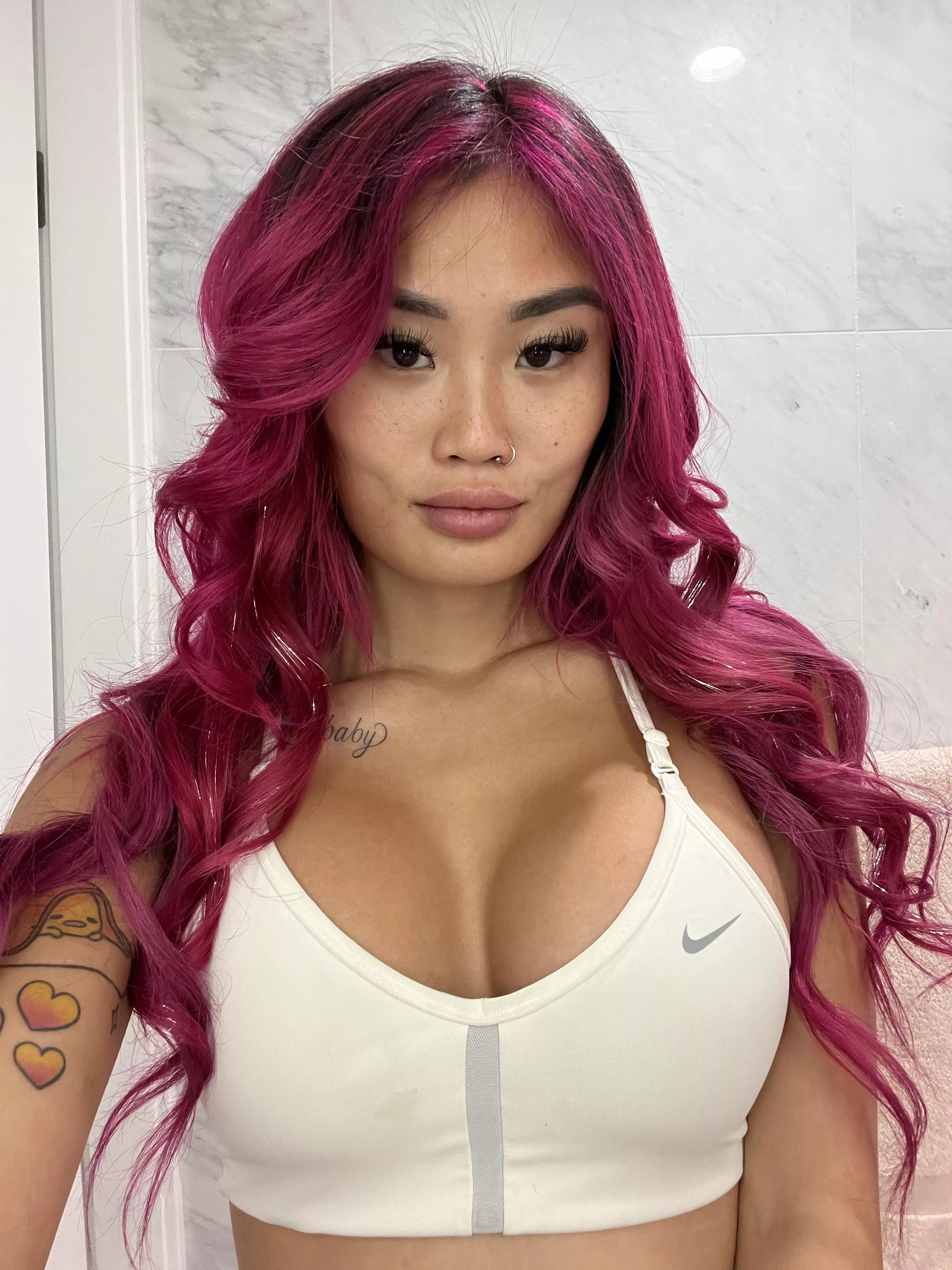 I just need your face in between