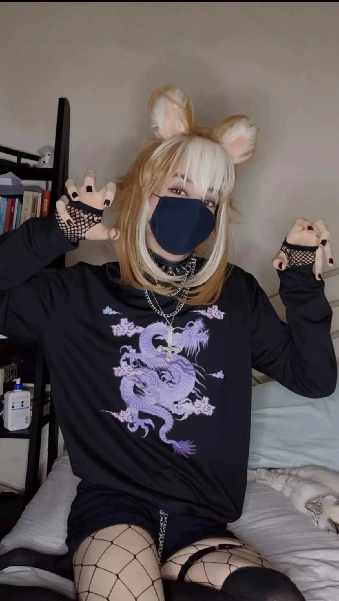 I may try to look tough, but I am just a biy in need of a hug 👉🏻👈🏻