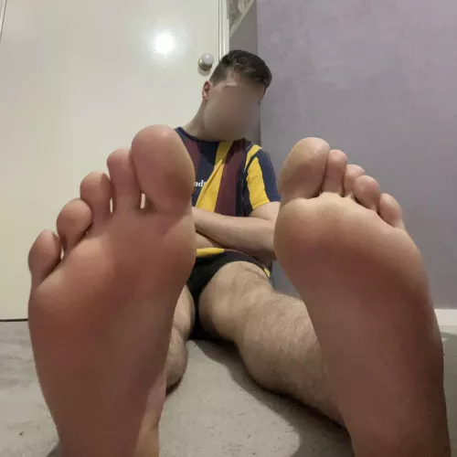 I want you to worship my size 12 teen soles like the foot creep you are 😈