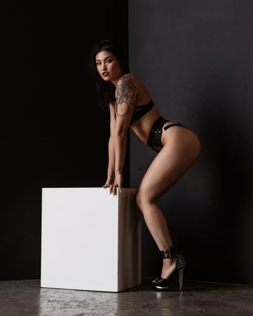 I'll leave the heels on... 😈