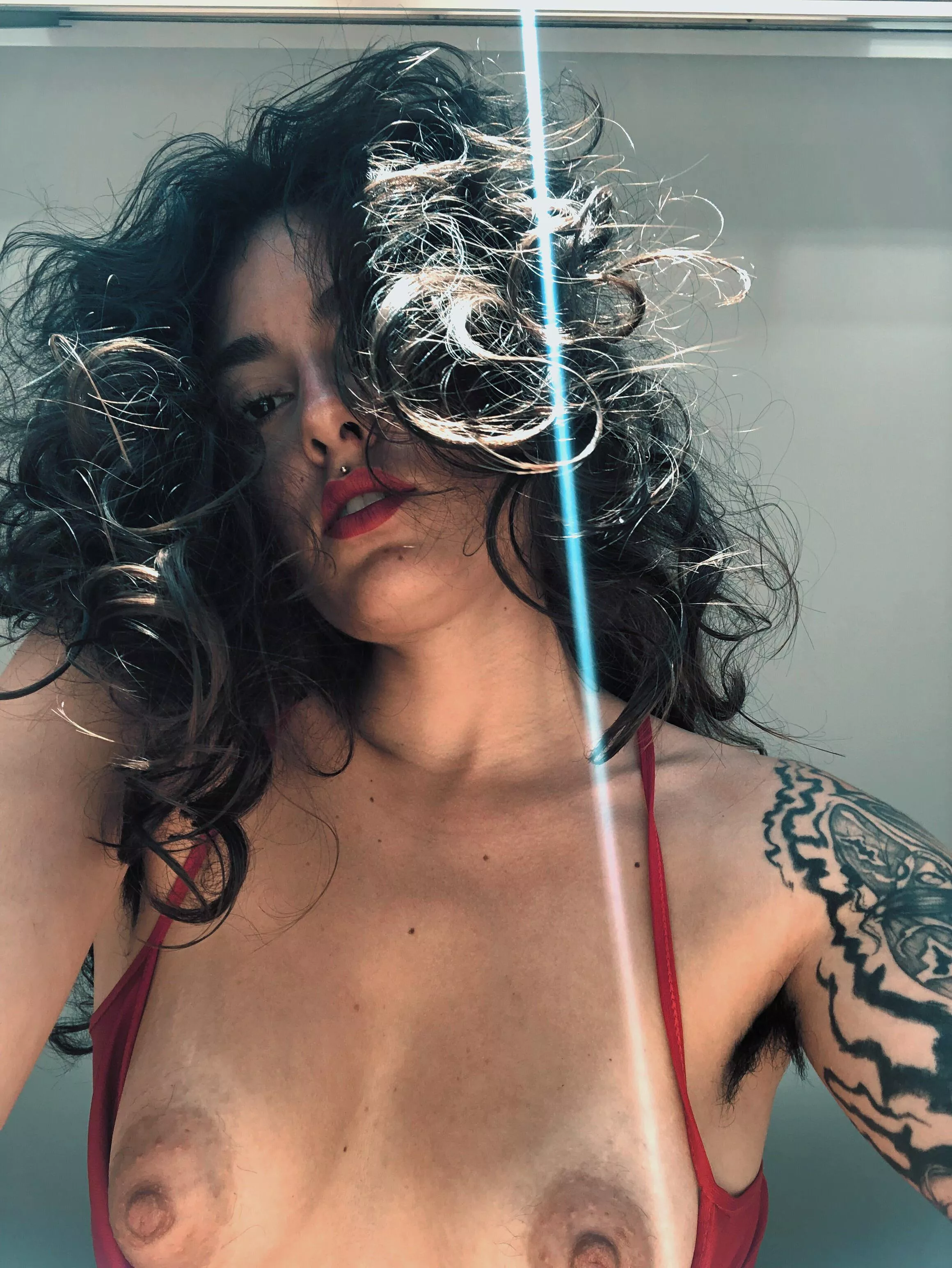 I'll ride you and make you smell my hairy armpits