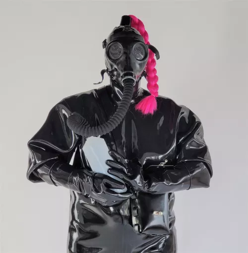 I'm absolutely in my element when I'm kitted out in heavy rubber gear