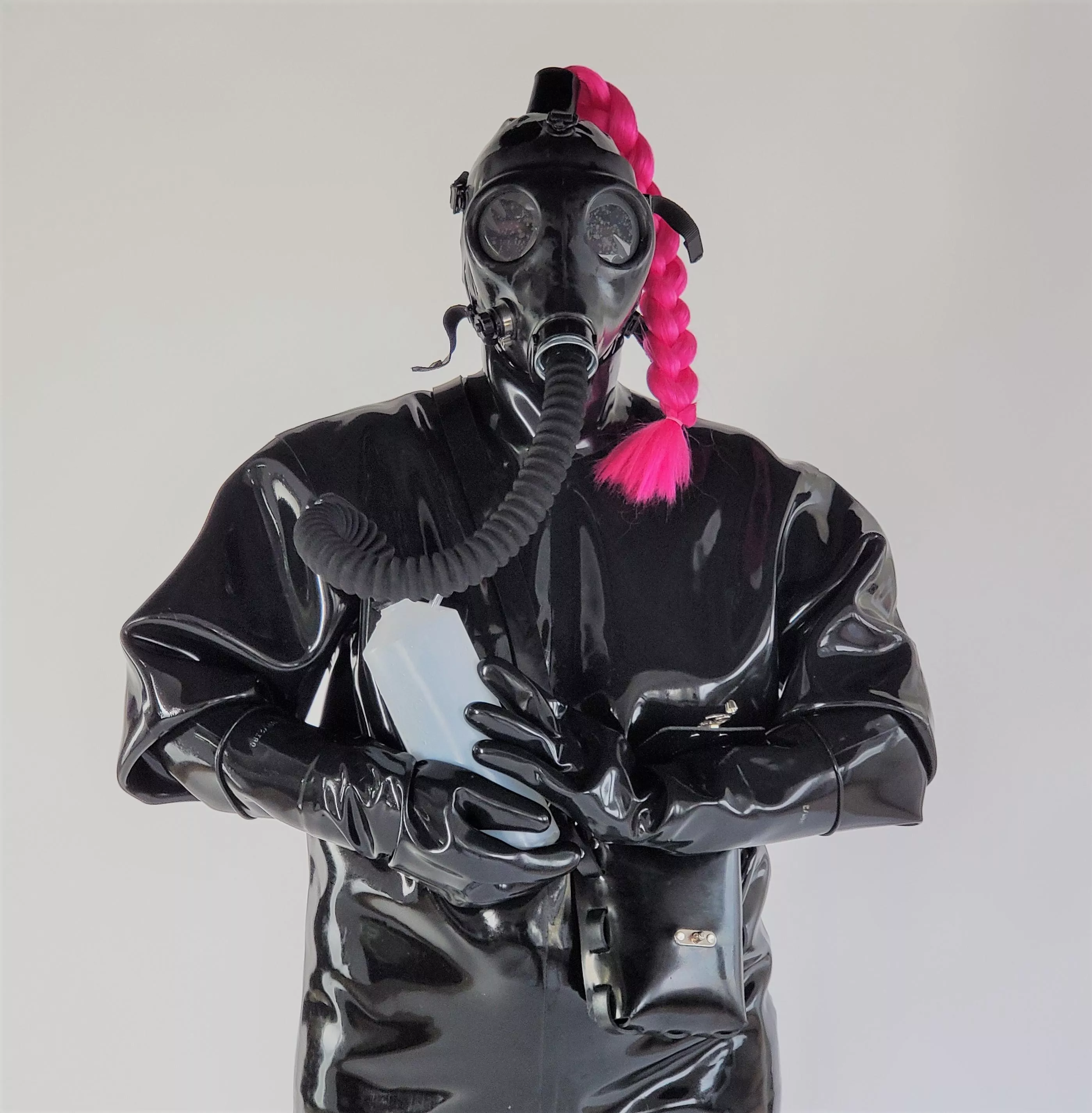 I'm absolutely in my element when I'm kitted out in heavy rubber gear