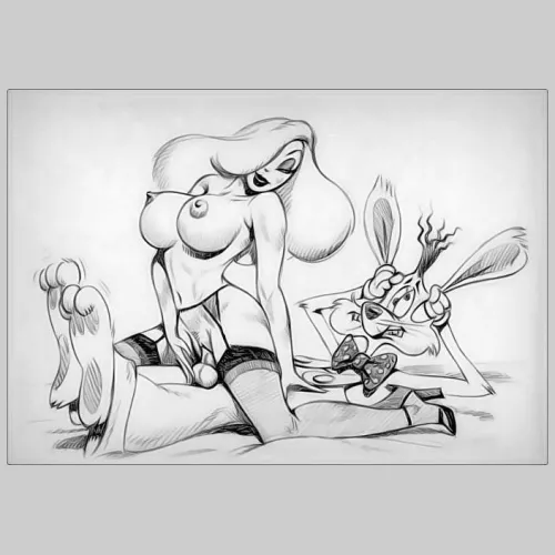 Jessica Rabbit Milking Roger’s Hard Cock 🍆🥵🥵🔥😈