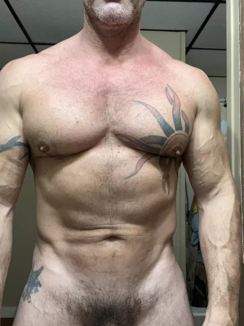 Just a tease of the top of the bush