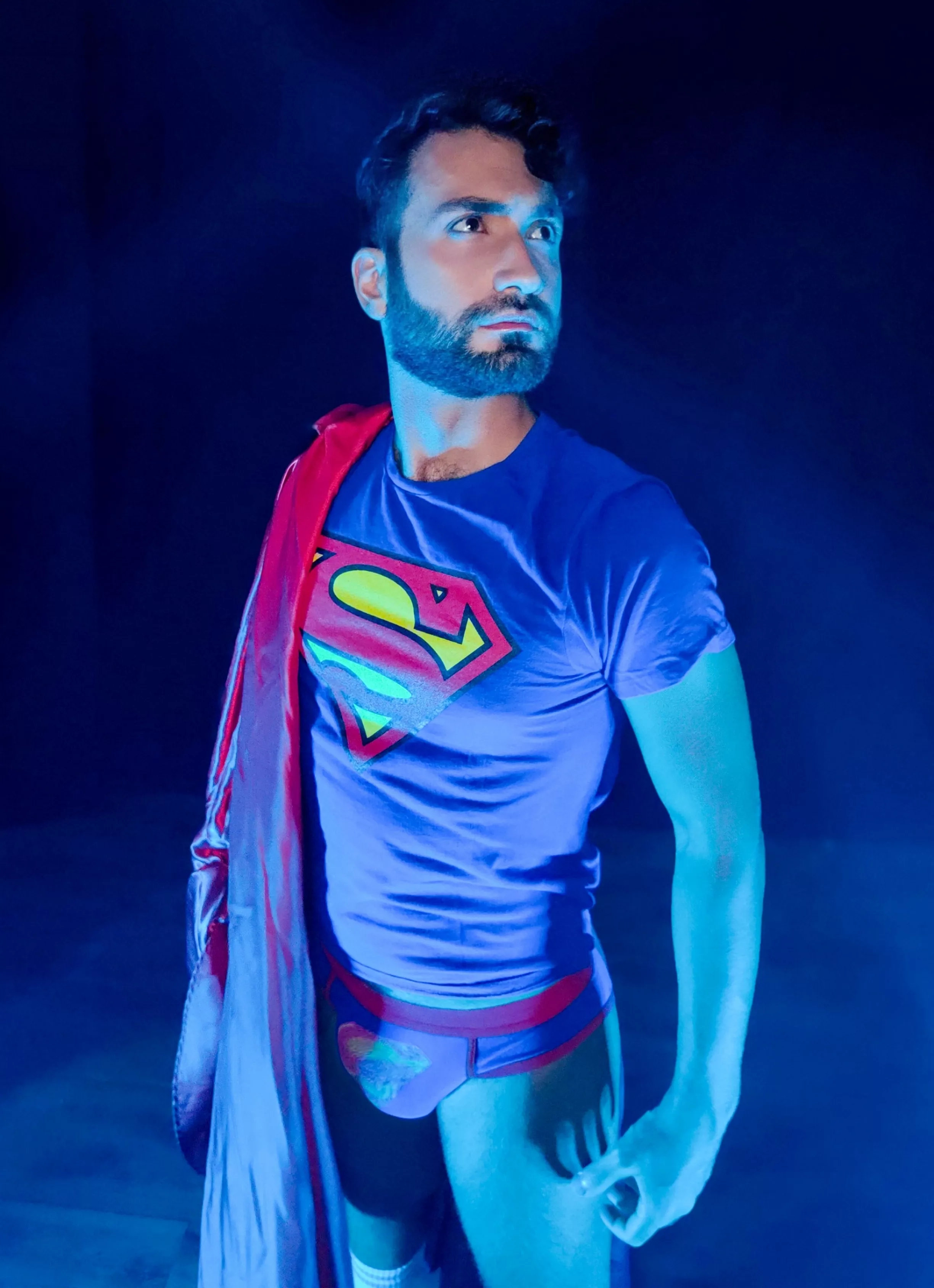 (@leledraw) in Superman sexy Style