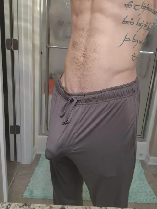 love how these pajama pants feel...