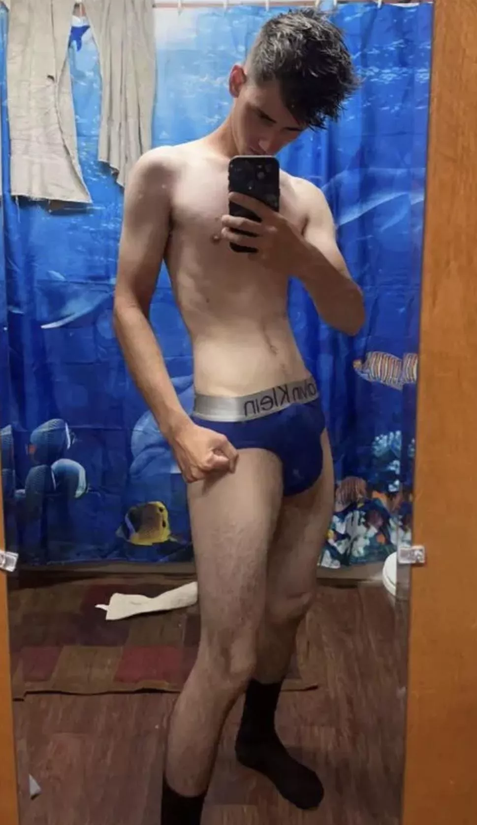 Love this blue CK pair.