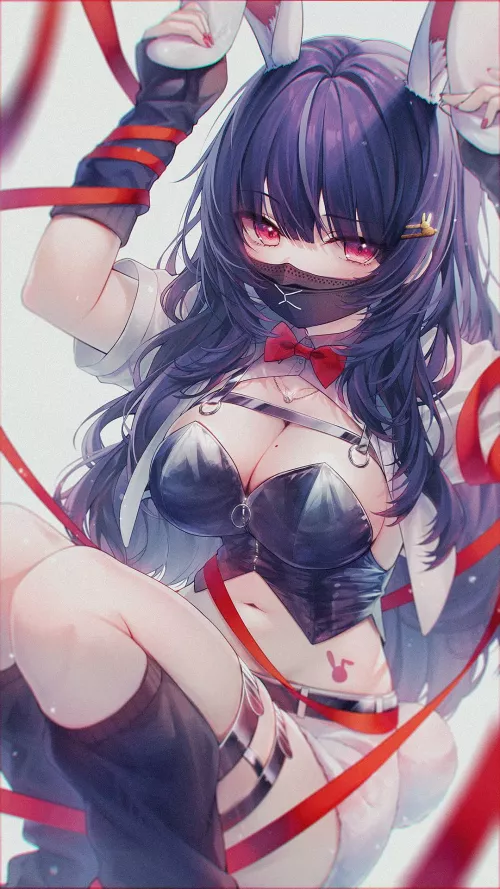 Masked Bunny Girl [Artist's Original]