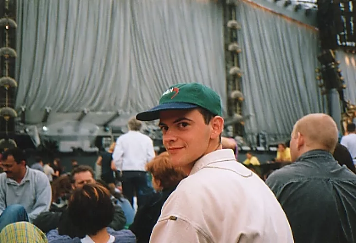 Me at a Stones concert back in 98. Long time ago🙂 .