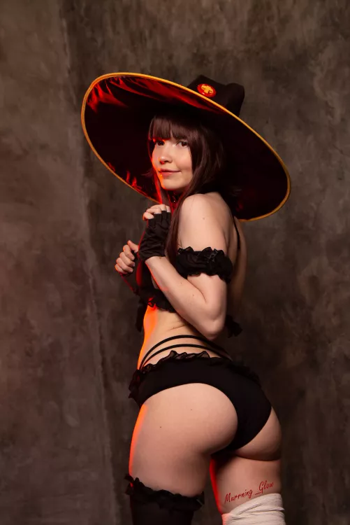 Megumin wishes you a bootyful day! Cosplay by Murrning_Glow