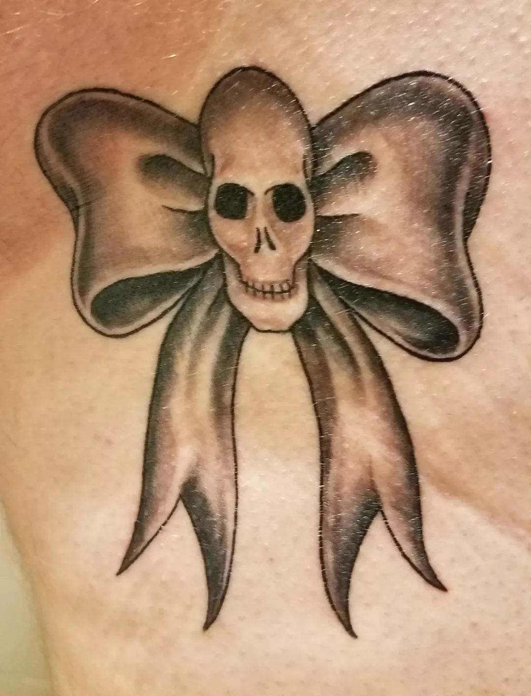 my first sissy tattoo, back of both thighs