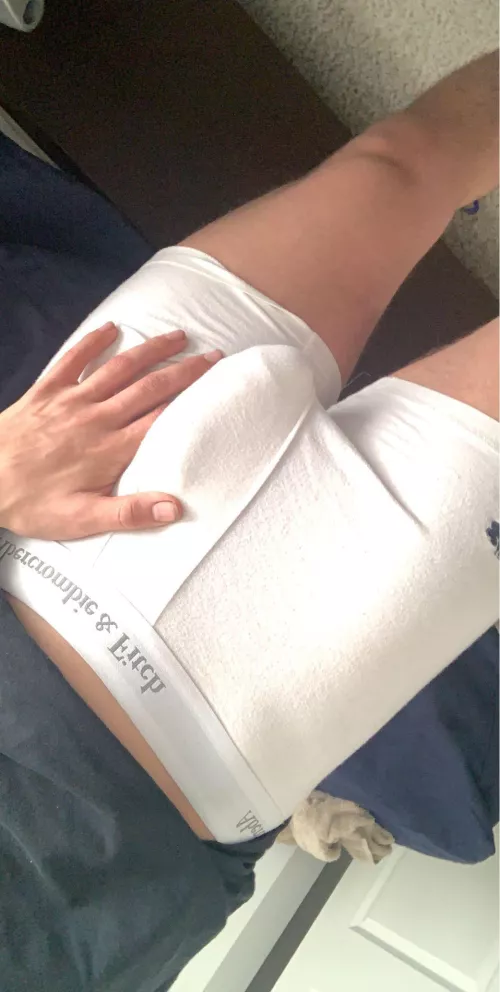 My 🍆 makes these undies look as tight as a scuba suit 🤿