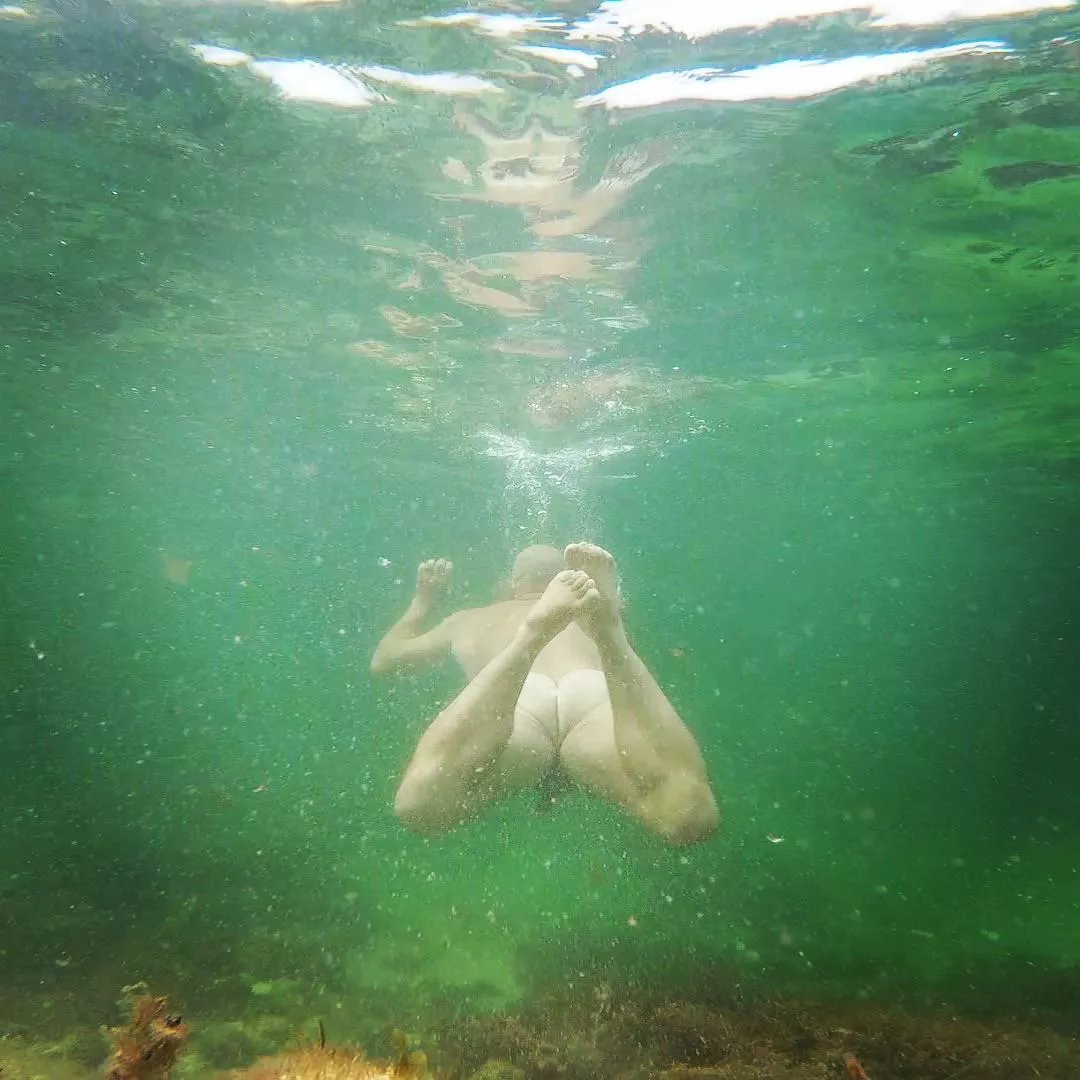 Ocean skinny dip 🌊🤙🏼🕉️