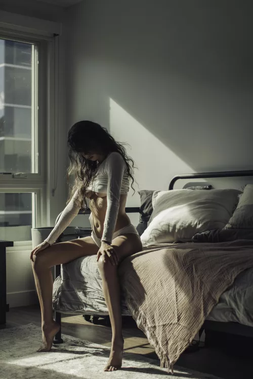 OMKD | P - She can feel the light touching her skin. Model - Natalie