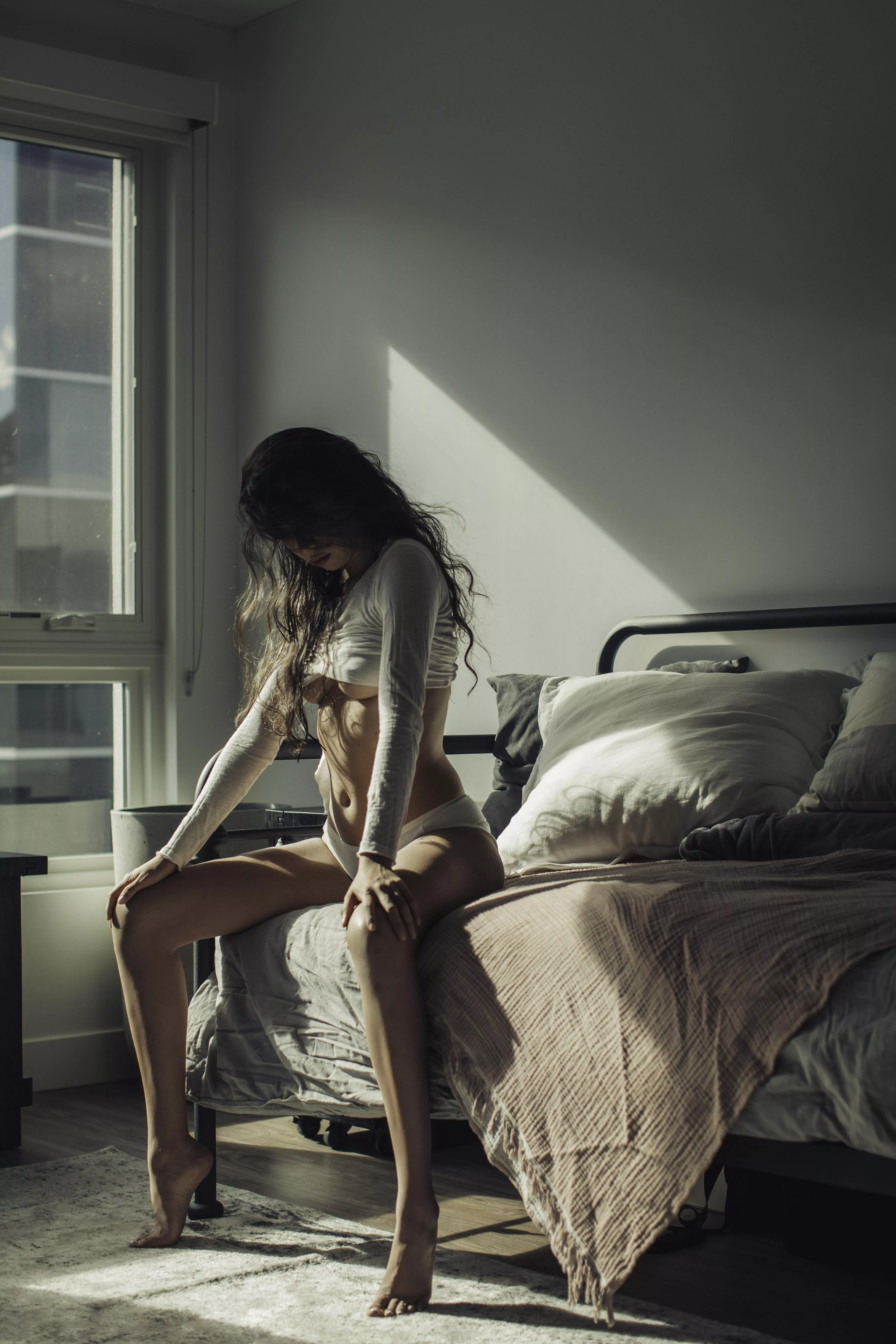 OMKD | P - She can feel the light touching her skin. Model - Natalie