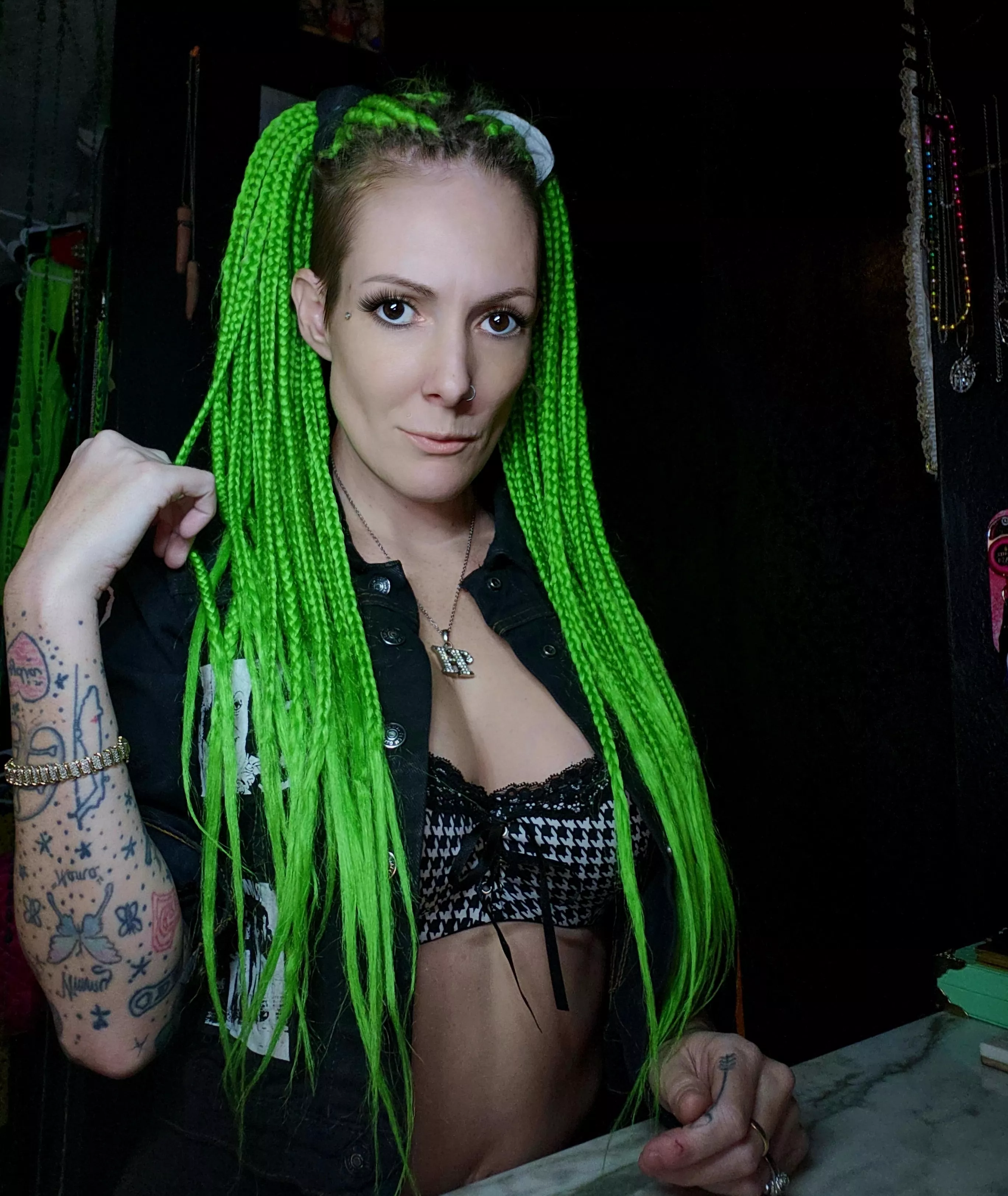 Saying bye to my green hair. What should I do next?