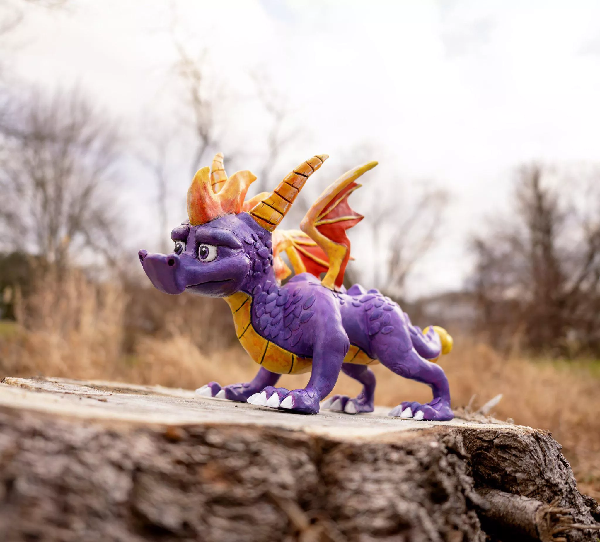 Second time sculpting. What do ya think? Made it for a friend.