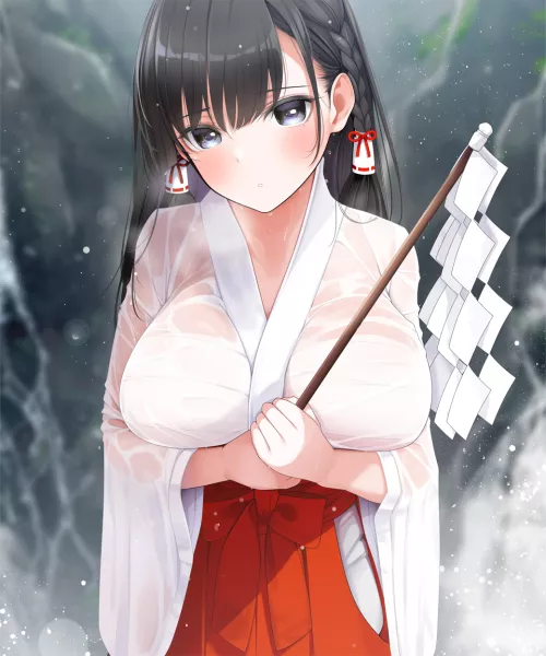 Shrine maiden [Artist's Original]