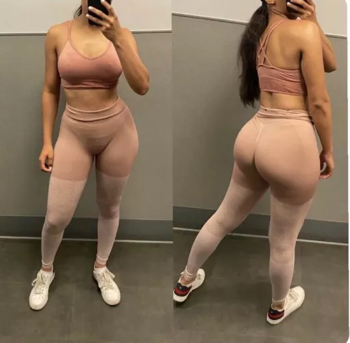 skin colored leggings