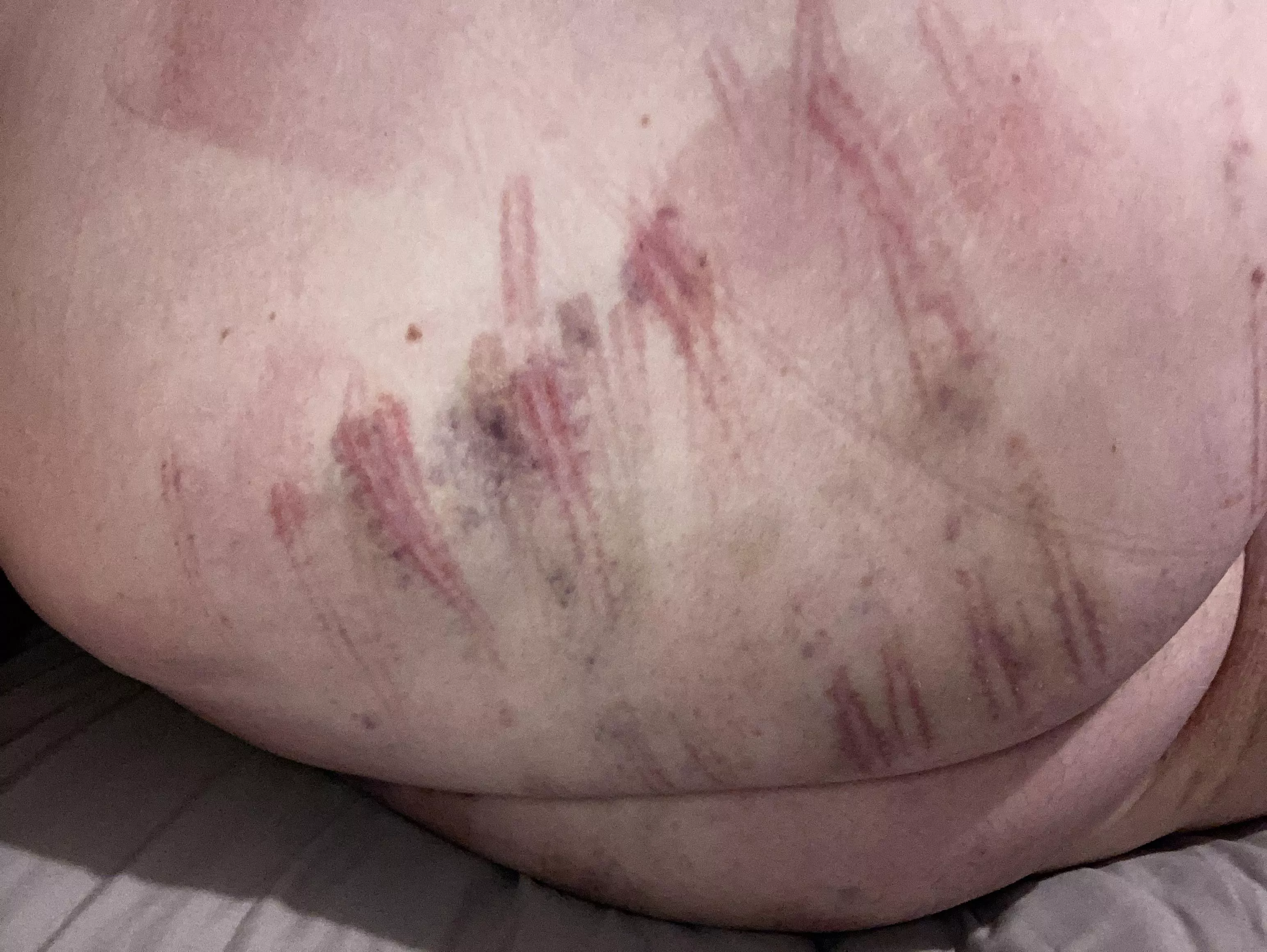 Stripes …. In my happy place after a session with Sir