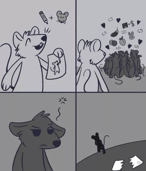 That Art Meme That Everyone Hates... But With Rats!