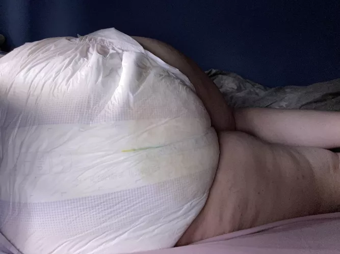 these diapers are so nice to sleep in 😊